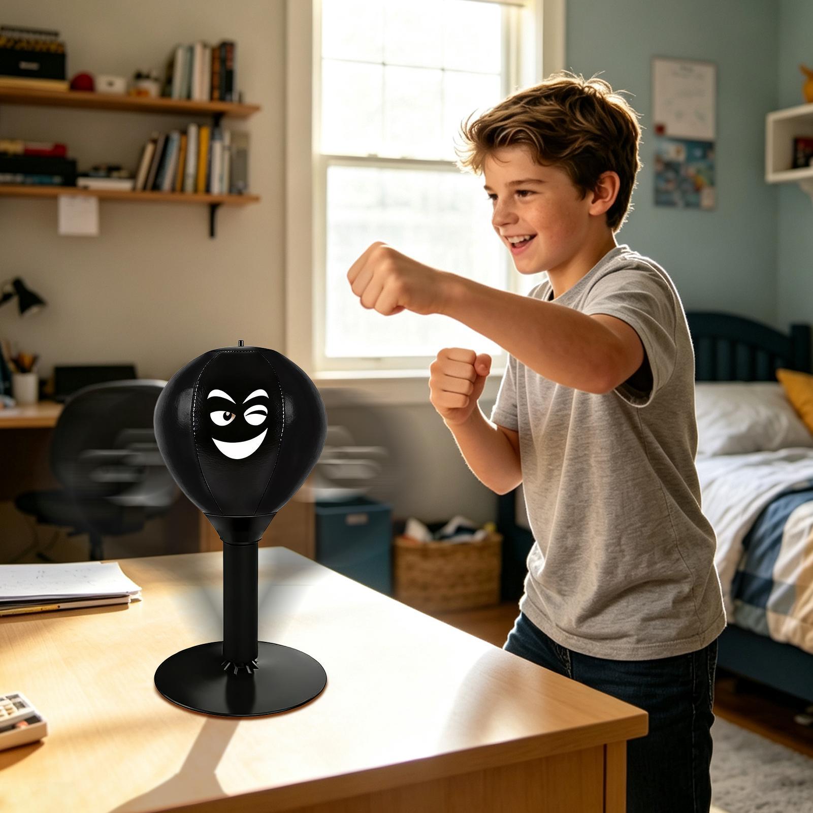 Home Gym Garage - Desktop Punching Bag Suction Cup Table