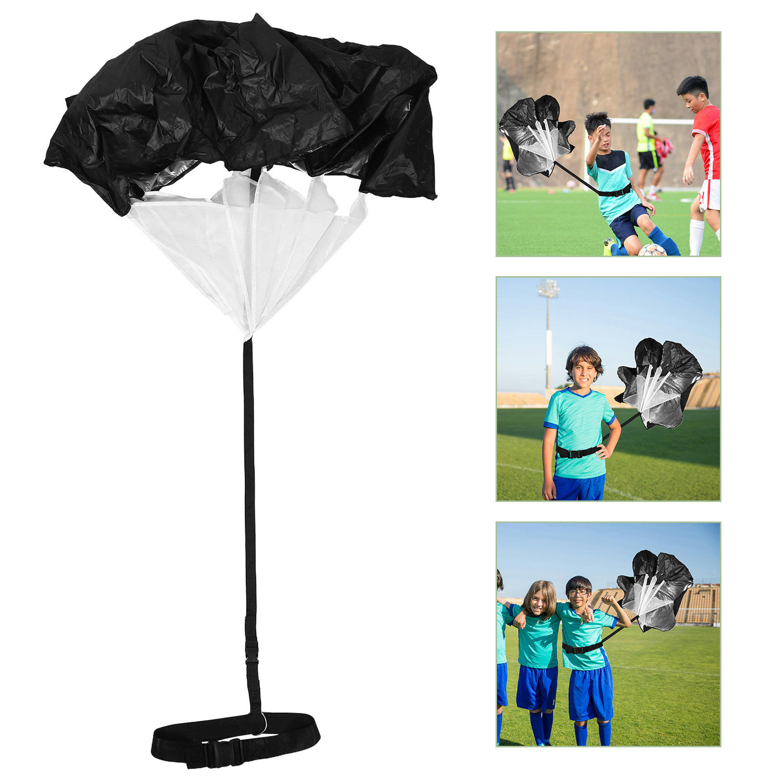 Speed Parachute Sprint - Running Resistance Parachute with Waist Belt