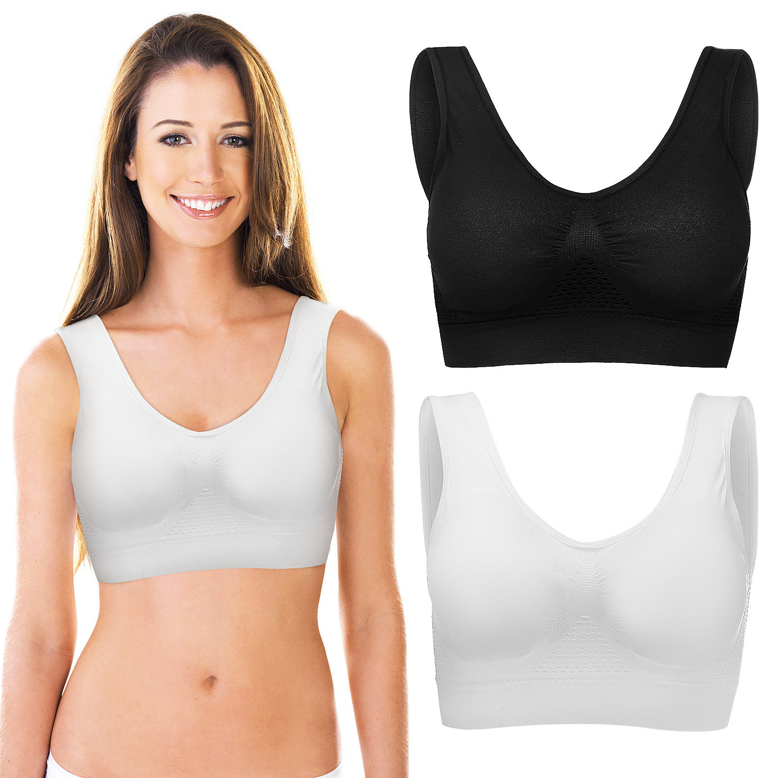 2 pcs Women Strapless Bra Nylo - đánh giá và giá Home Gym Outdoor