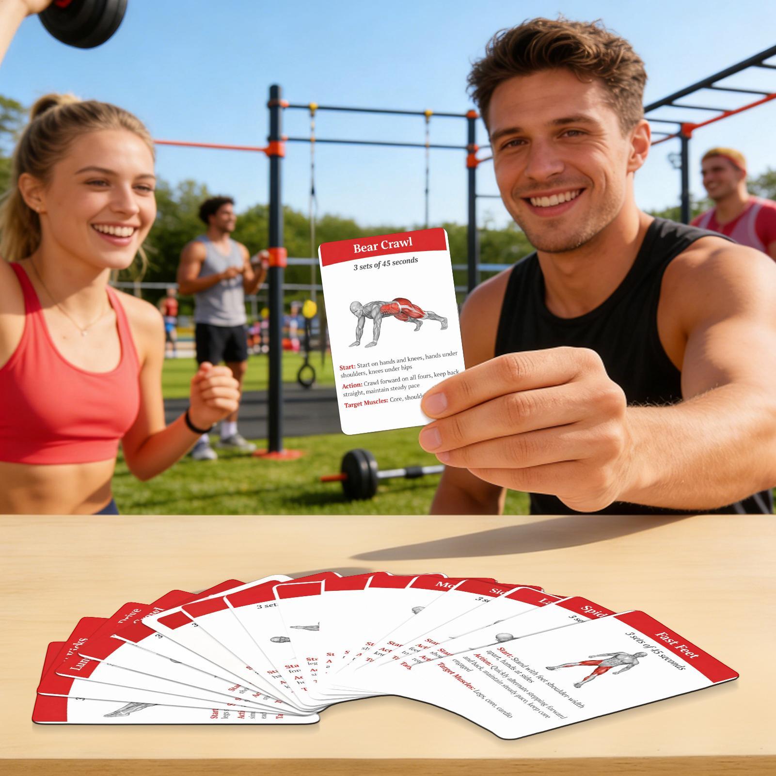 Workout Cards Exercise Deck 36 - đánh giá và giá Home Gym Equipment Set