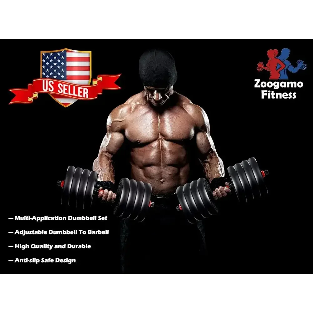 88-110 Lbs Adjustable Dumbbell - đánh giá và giá Home Gym Equipment Set