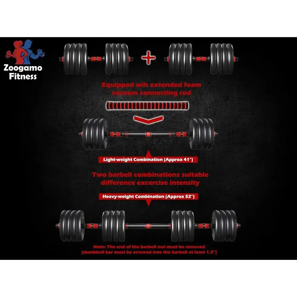 88-110 Lbs Adjustable Dumbbell - đánh giá và giá Home Gym Equipment Set
