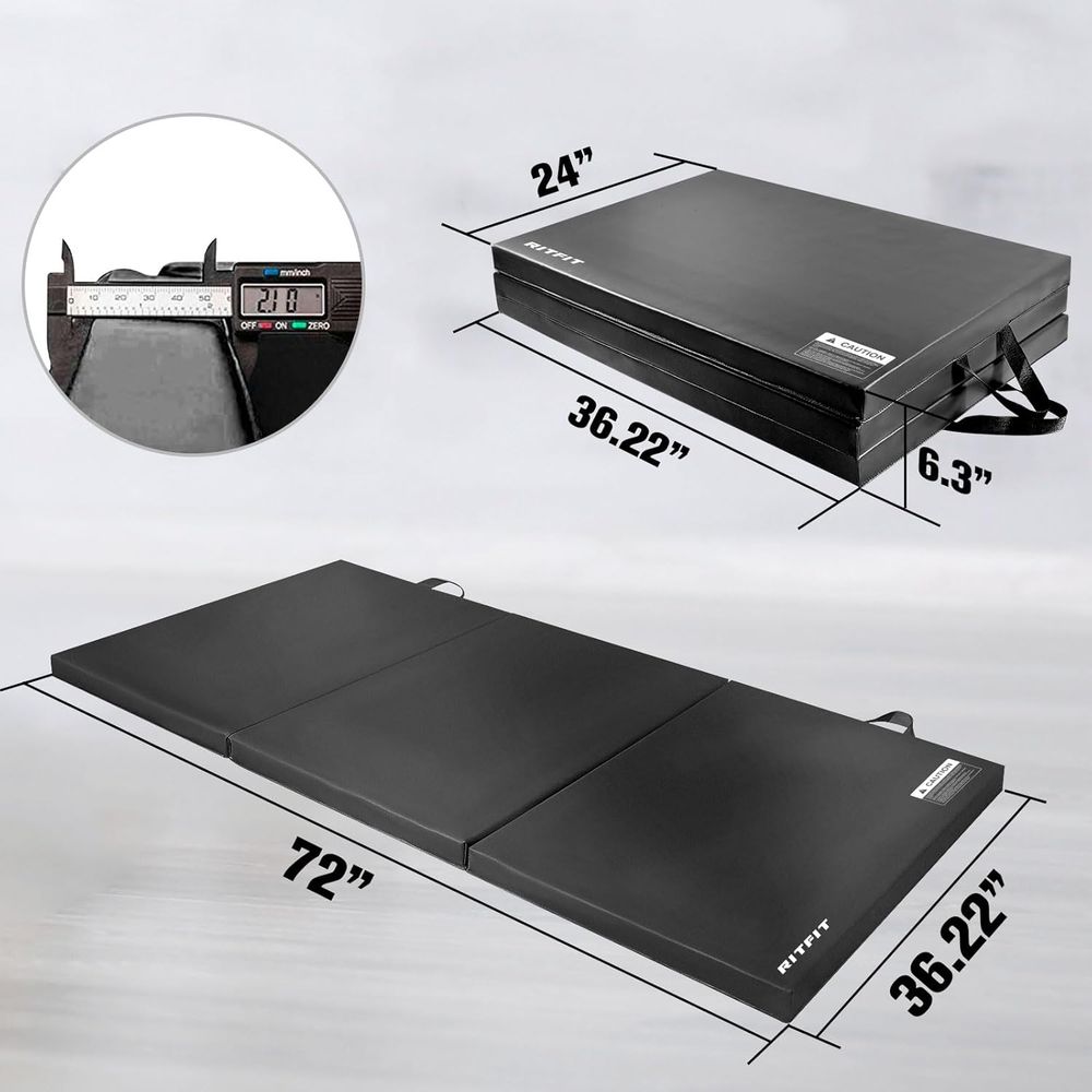 Enhanced 2 Thick Gym Mat, 3'x6 - đánh giá và giá Home Gym Yoga Mat