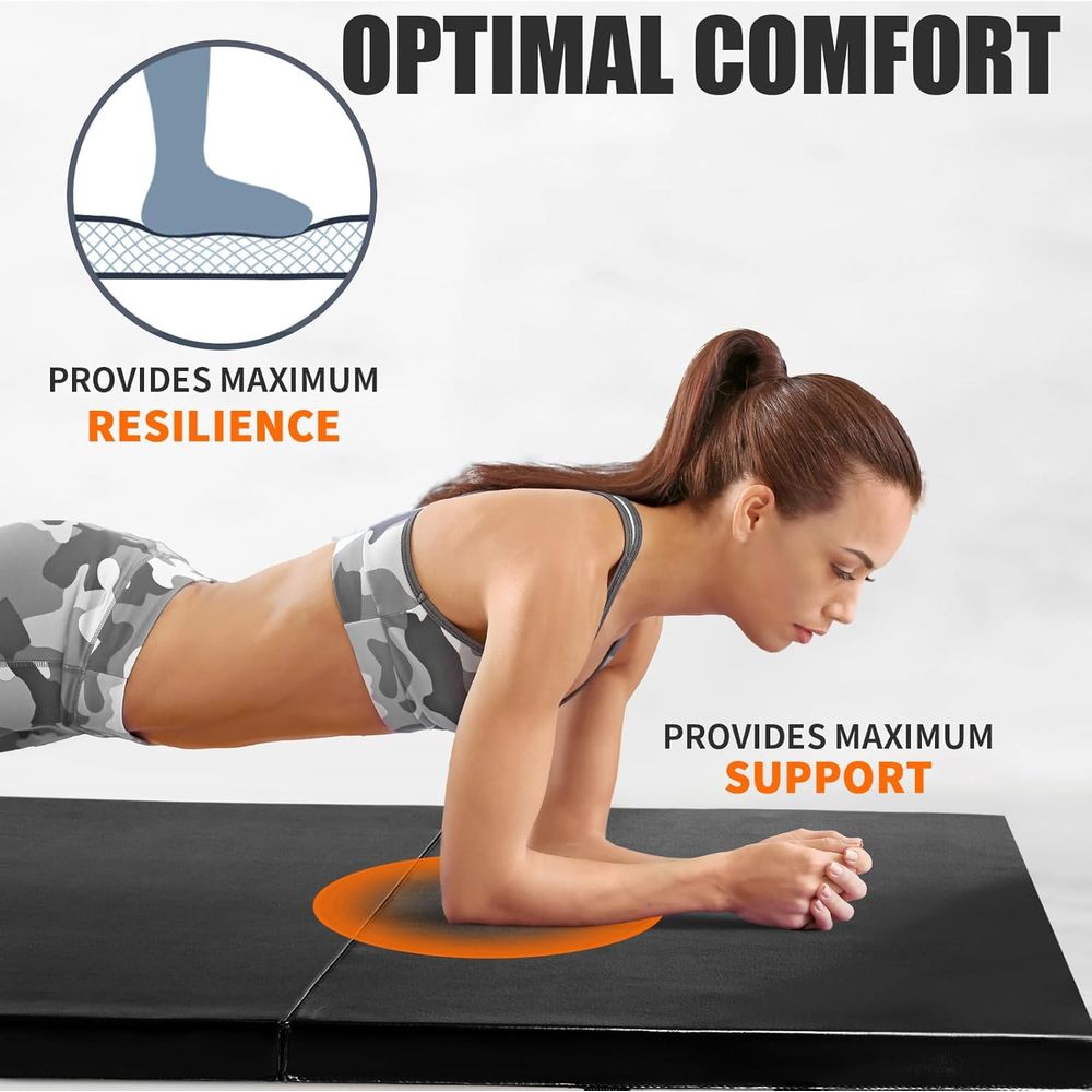 Enhanced 2 Thick Gym Mat, 3'x6 - đánh giá và giá Home Gym Yoga Mat