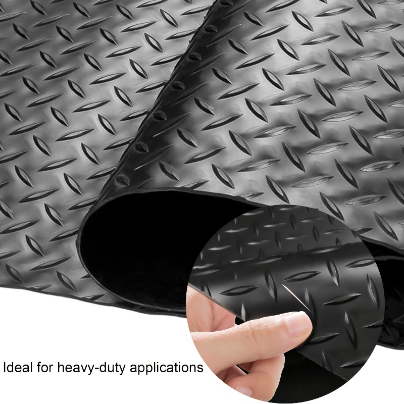 Rubber Diamond Floor Mat - Dur - đánh giá và giá Home Gym Garage
