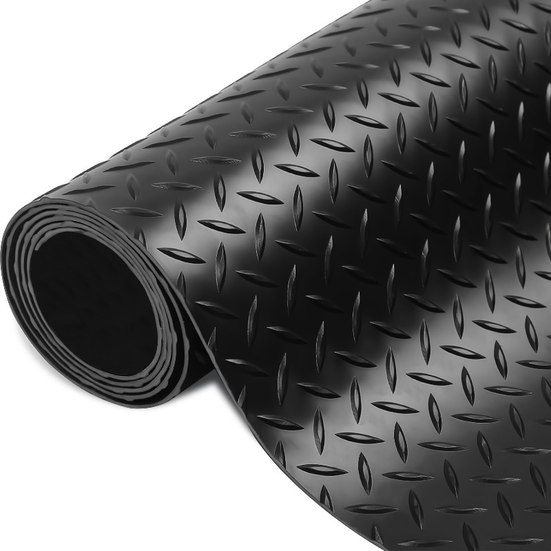 Rubber Diamond Floor Mat - Dur - đánh giá và giá Home Gym Garage