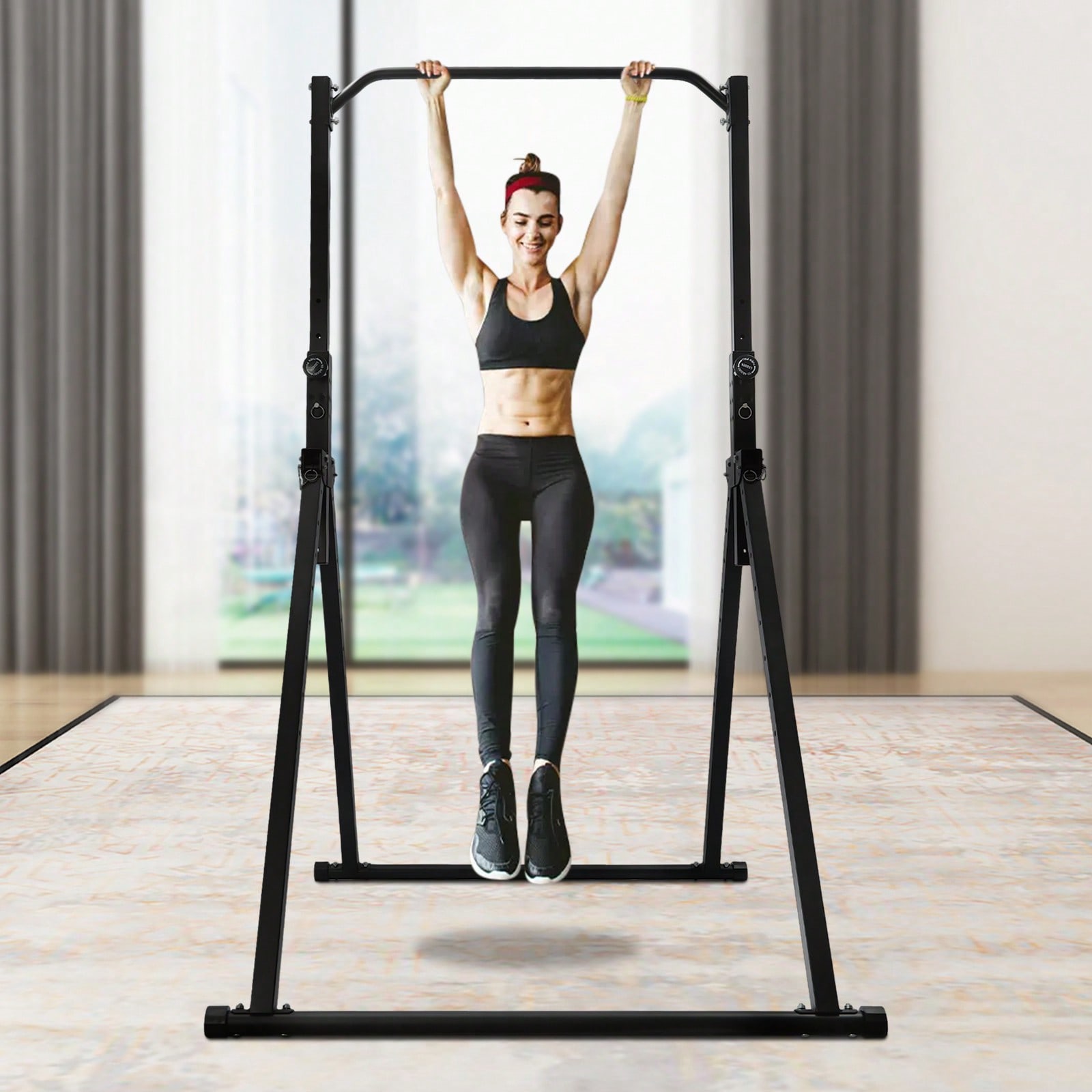 Triangular Pull Up Station Pul - đánh giá và giá Home Gym Pull Up Bar