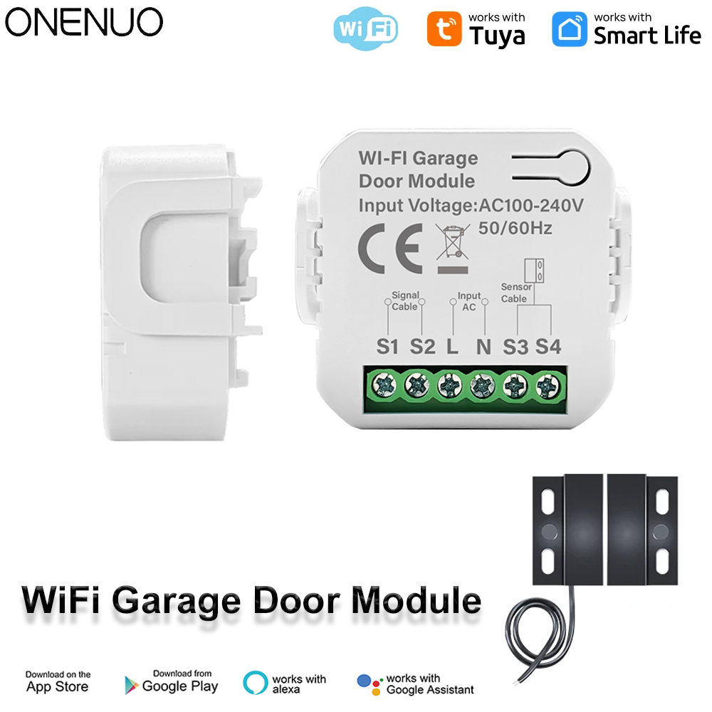 Smart Tuya WiFi Garage Door Sw - đánh giá và giá Home Gym Garage