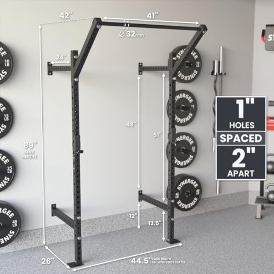 Wall Mounted Squat Rack for ho - đánh giá và giá Home Gym Pull Up Bar