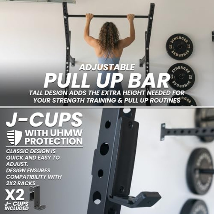 Wall Mounted Squat Rack for ho - đánh giá và giá Home Gym Pull Up Bar