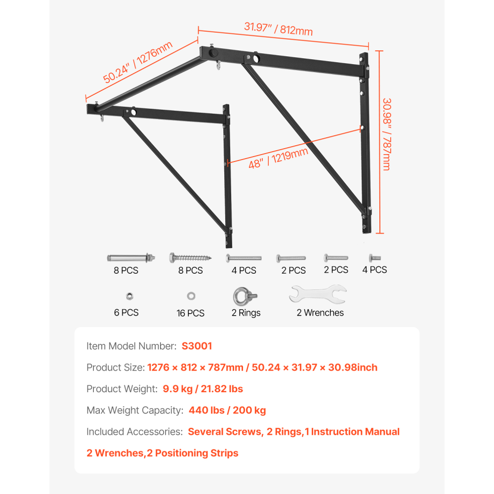 Ye Wall Mounted Heavy Duty Pul - đánh giá và giá Home Gym Pull Up Bar