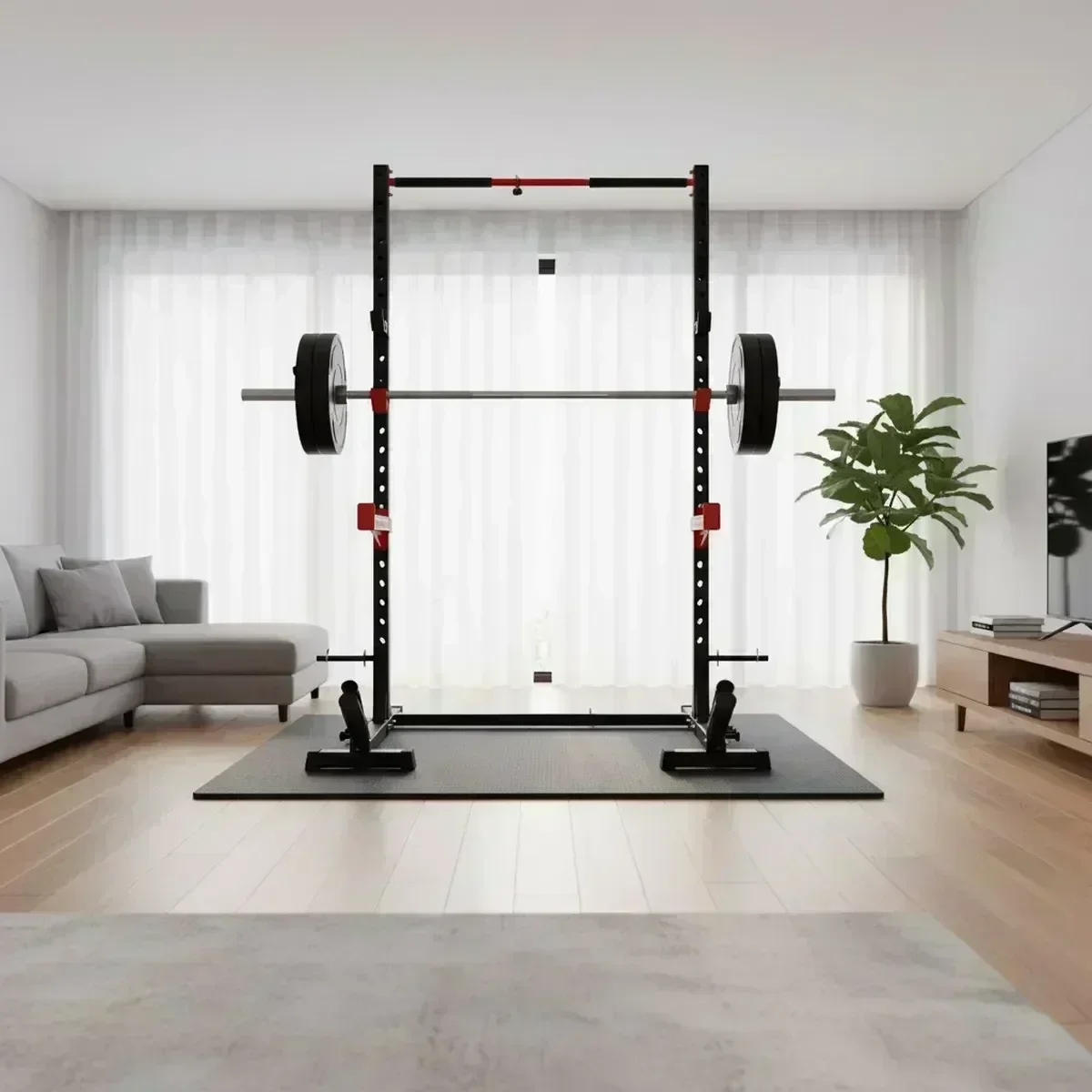 Adjustable Home Gym Squat Rack - đánh giá và giá Home Gym Pull Up Bar