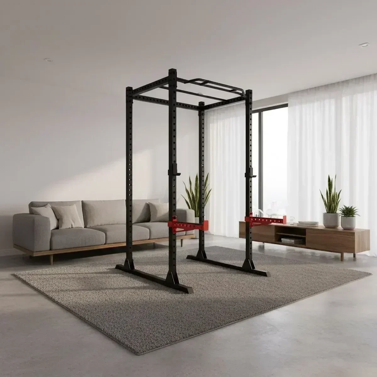 Adjustable Home Gym Squat Rack - đánh giá và giá Home Gym Pull Up Bar