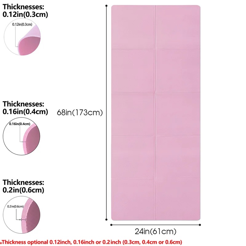 4mm Thick Non‑Slip Yoga Exerci - đánh giá và giá Home Gym Yoga Mat