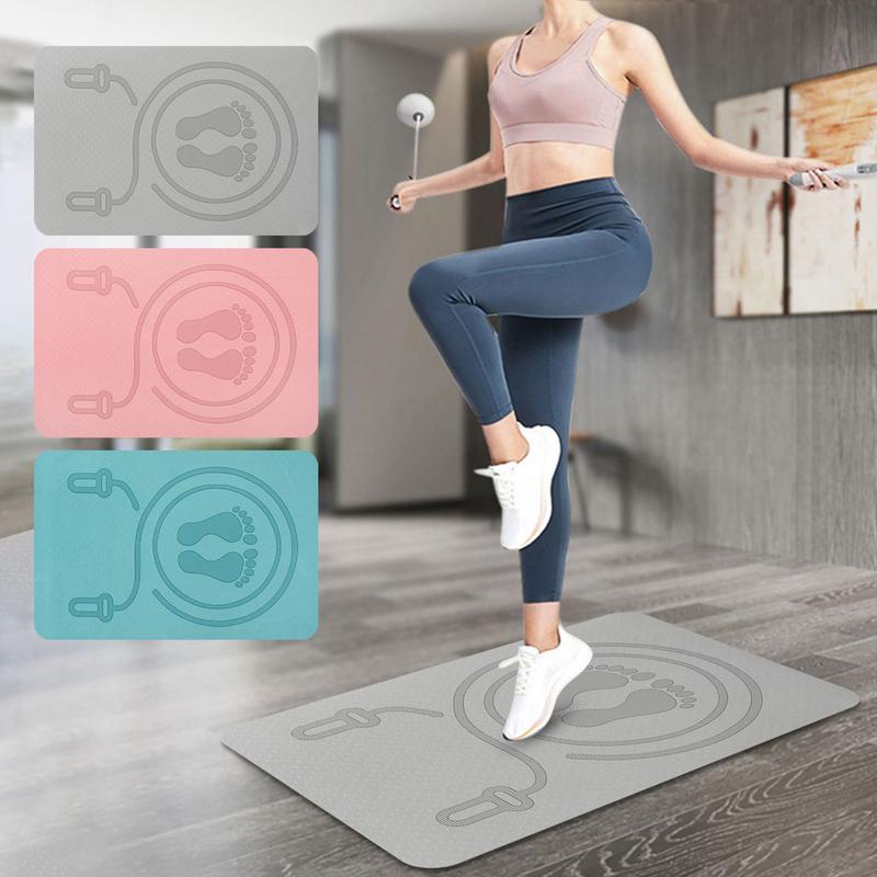 6mm Jump Rope Mat TPE Material - đánh giá và giá Home Gym Yoga Mat
