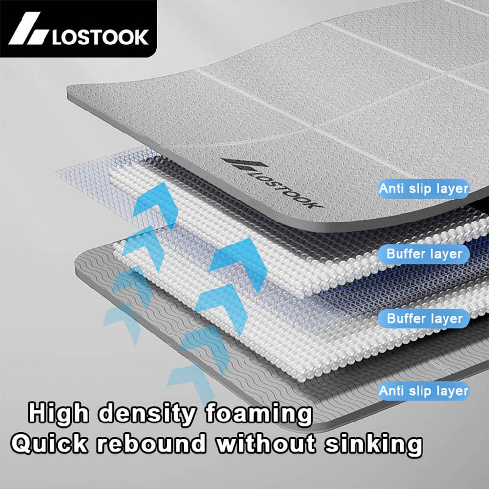 4mm Thick TPE Foldable Yoga Ma - đánh giá và giá Home Gym Yoga Mat