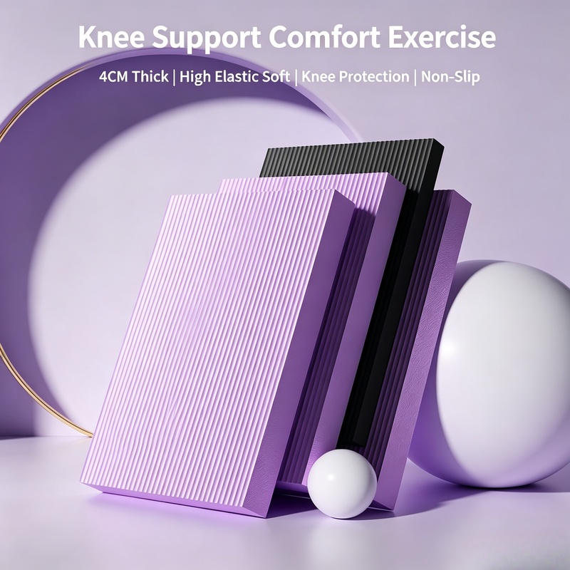 Thick Non‑Slip Yoga Knee Pad M - đánh giá và giá Home Gym Yoga Mat