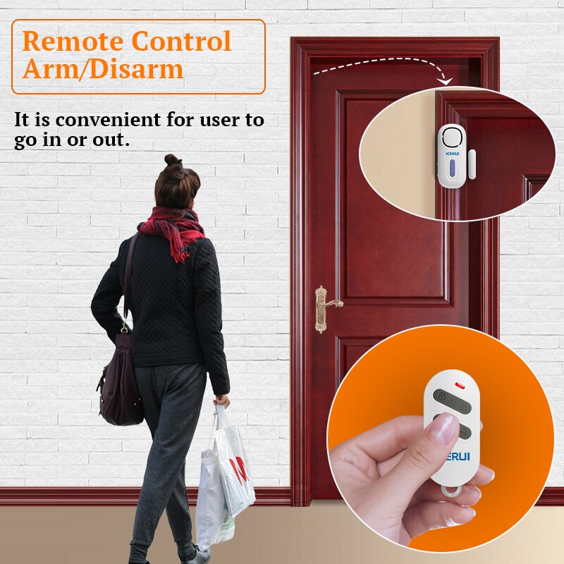 KERUI 120DB Wireless Door/Wind - đánh giá và giá Home Gym Garage