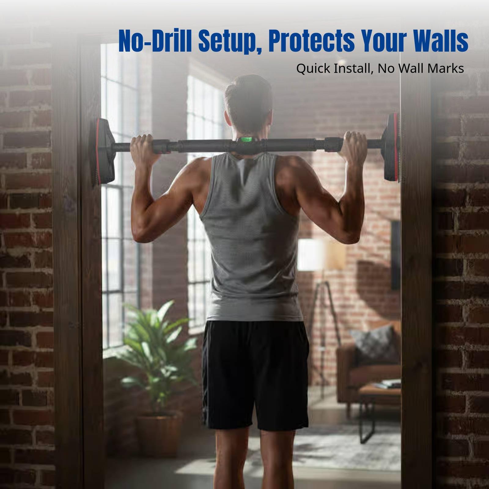 Heavy Duty Door Frame Pull Up  - đánh giá và giá Home Gym Pull Up Bar