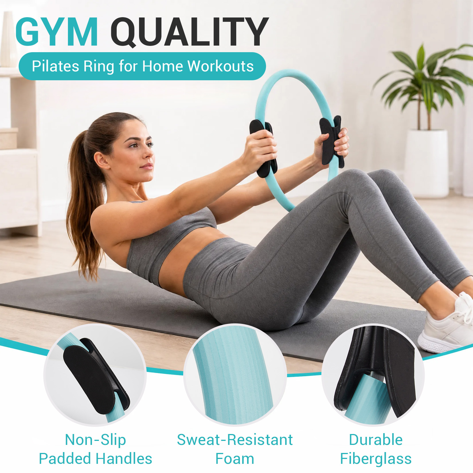 Pilates Training Set, 6-in-1 P - đánh giá và giá Home Gym Kit