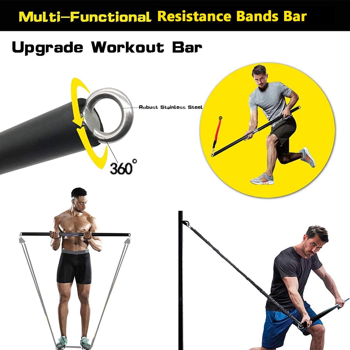 150lb Fitness Booty Resistance - đánh giá và giá Home Gym Equipment Set