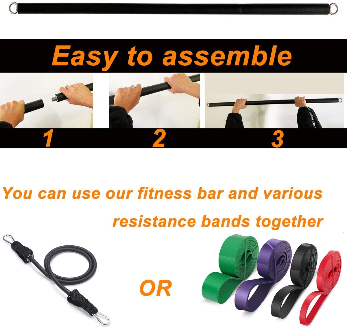 150lb Fitness Booty Resistance - đánh giá và giá Home Gym Equipment Set