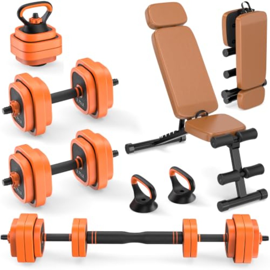 Home gym use: steel dumbbells  - đánh giá và giá Home Gym Designs