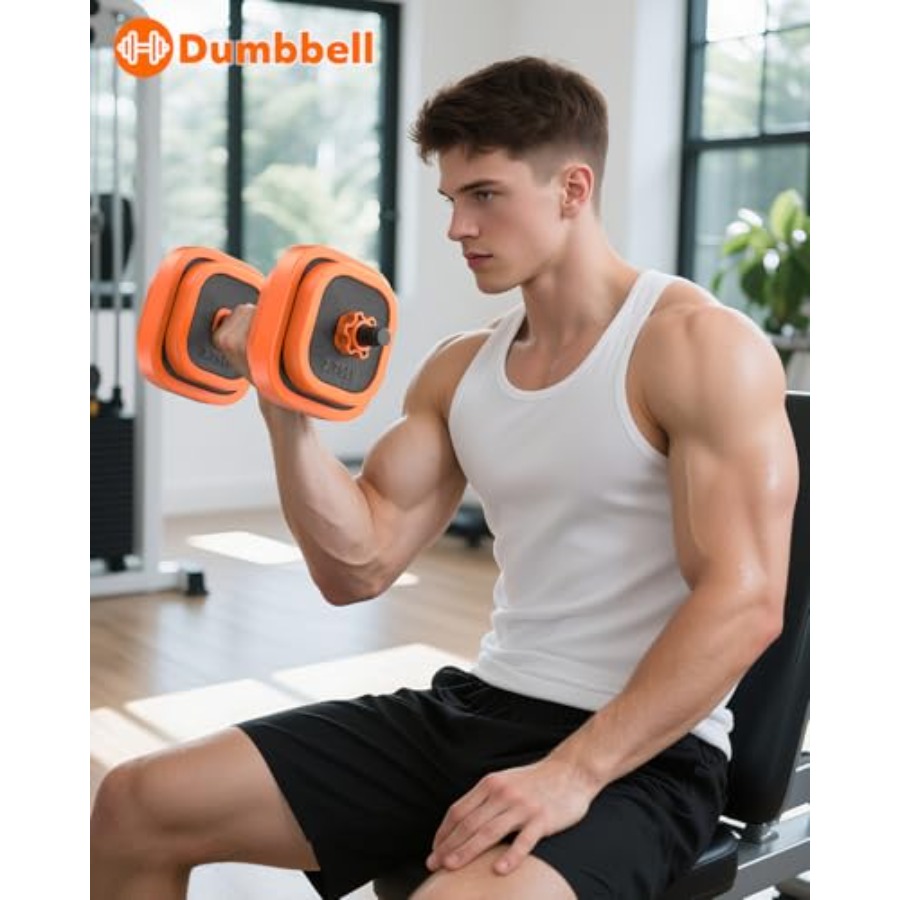 Home gym use: steel dumbbells  - đánh giá và giá Home Gym Designs